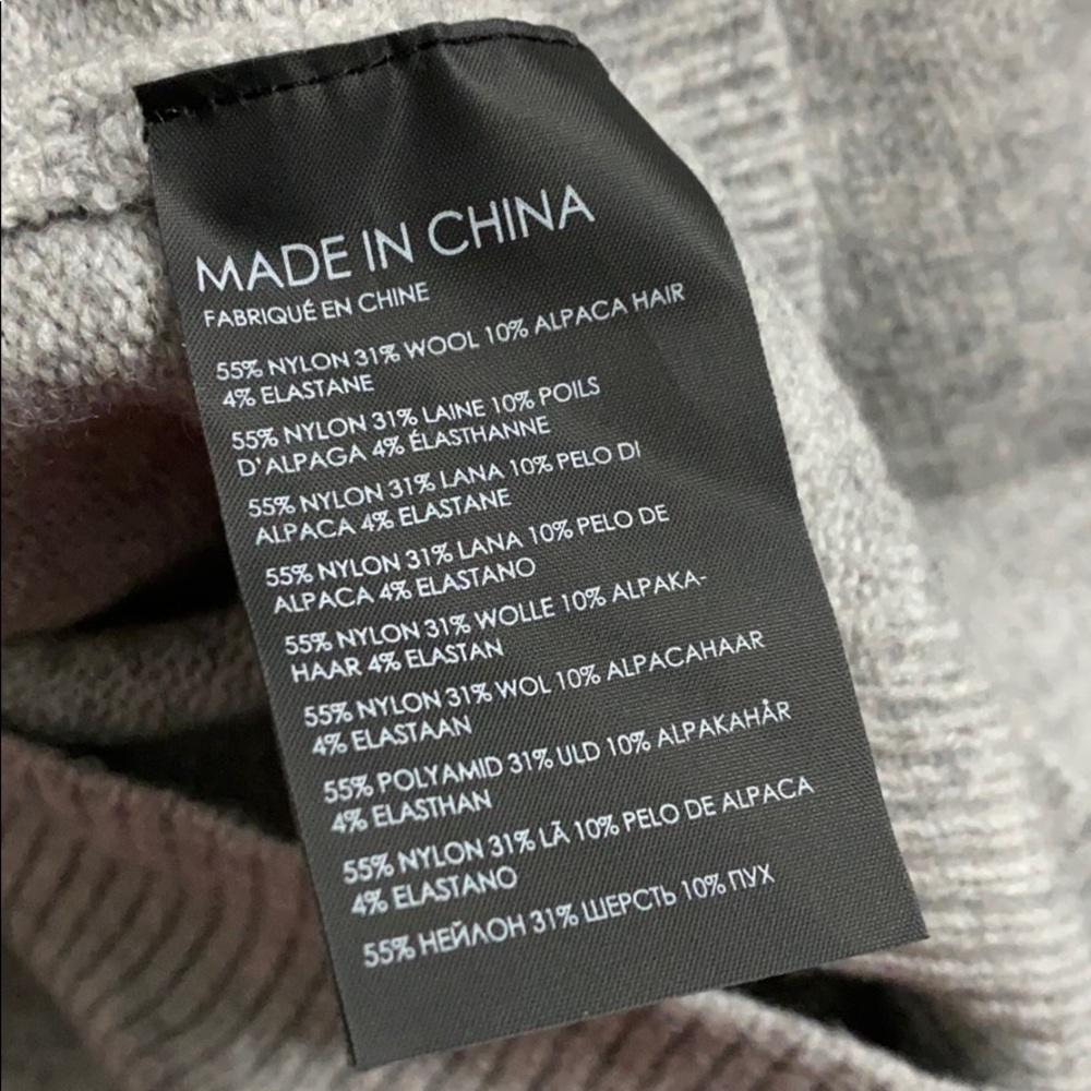 Club Monaco Fair Isle Wool Blend Crewneck Sweater - Picture 5 of 6